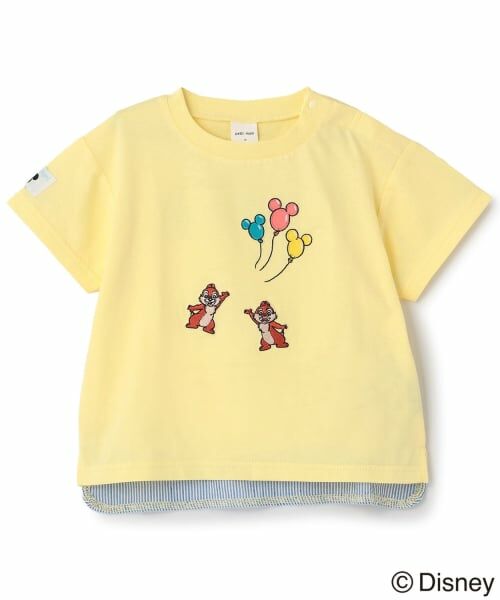 petit main / プティマイン Tシャツ | 【Disney】アソートアップリケ半袖Tシャツ | 詳細14