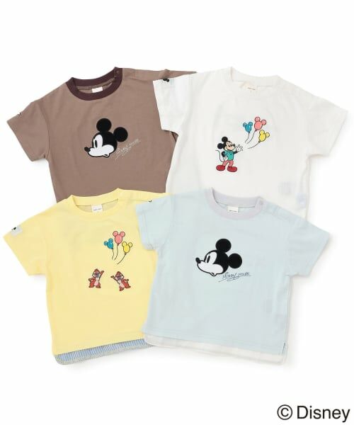 petit main / プティマイン Tシャツ | 【Disney】アソートアップリケ半袖Tシャツ | 詳細27