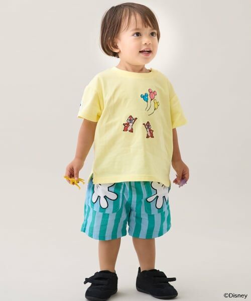 petit main / プティマイン Tシャツ | 【Disney】アソートアップリケ半袖Tシャツ | 詳細5