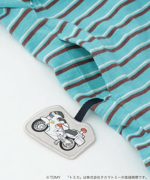 petit main / プティマイン Tシャツ | 【TOMICA/接触冷感】マルチボーダー半袖Tシャツ | 詳細11