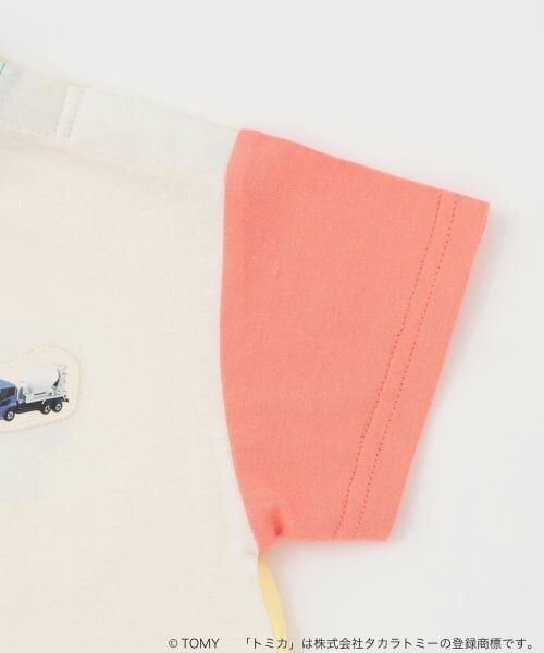 petit main / プティマイン Tシャツ | 【TOMICA】裾重ね着半袖Tシャツ | 詳細18