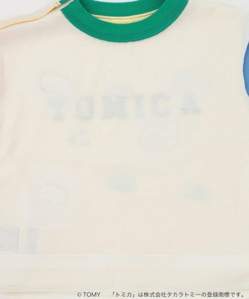 petit main / プティマイン Tシャツ | 【TOMICA】裾重ね着半袖Tシャツ | 詳細20