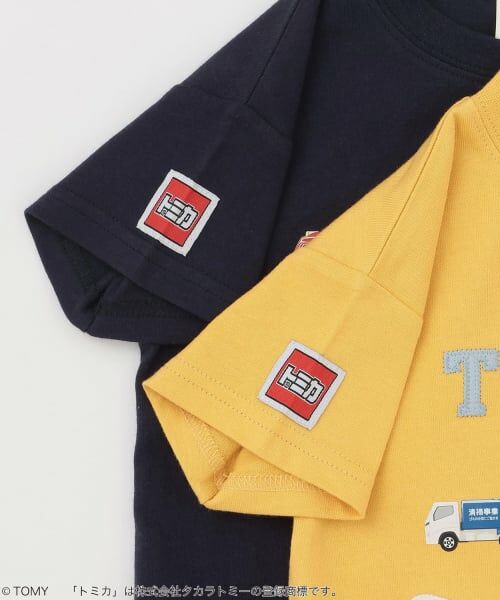 petit main / プティマイン Tシャツ | 【TOMICA】裾重ね着半袖Tシャツ | 詳細25