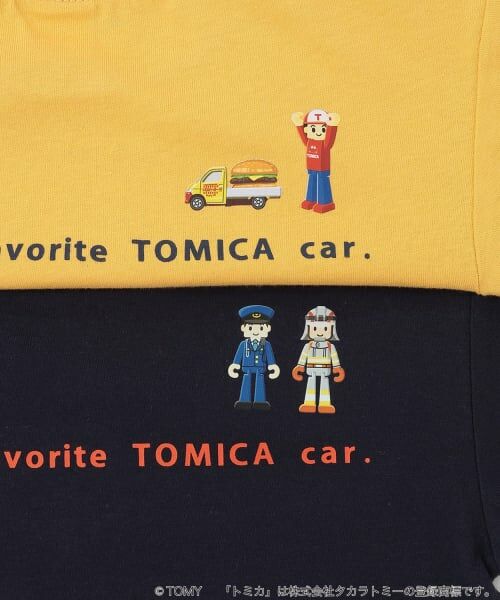 petit main / プティマイン Tシャツ | 【TOMICA】裾重ね着半袖Tシャツ | 詳細28