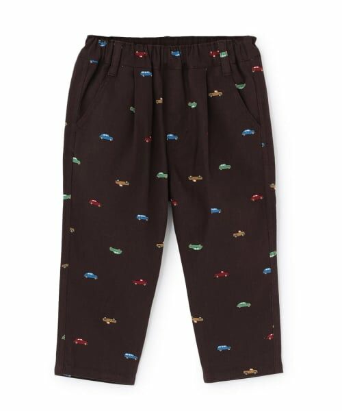 petit main / プティマイン その他パンツ | NICOシェフパンツ(茶)