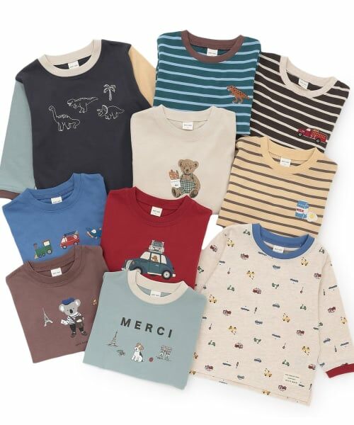 petit main / プティマイン Tシャツ | 【WEB別注カラーあり】【プティプラ】BOYS長袖Tシャツ | 詳細21