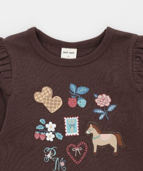petit main / プティマイン Tシャツ | 【プティプラ】GIRLS長袖Tシャツ | 詳細11