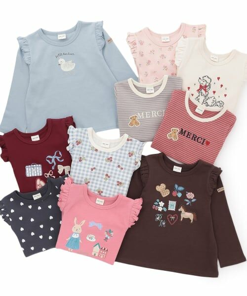 petit main / プティマイン Tシャツ | 【プティプラ】GIRLS長袖Tシャツ | 詳細24