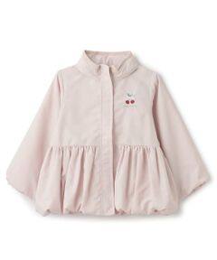petit main / プティマイン ブルゾン | 【予約商品】【かるふわ/撥水】ペプラムウィンブレ