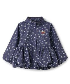 petit main / プティマイン ブルゾン | 【予約商品】【かるふわ/撥水】ペプラムウィンブレ