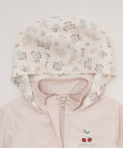 petit main / プティマイン ブルゾン | 【予約商品】【かるふわ/撥水】ペプラムウィンブレ | 詳細4