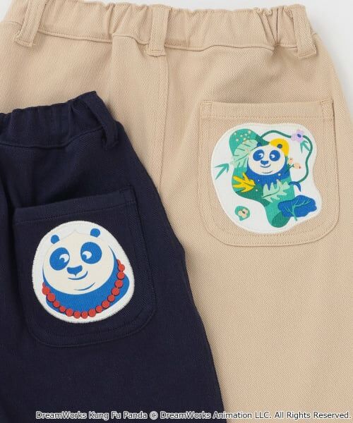 petit main / プティマイン その他パンツ | 【WEB別注】【カンフーパンダ】ワッペンシェフパンツ | 詳細9