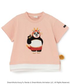 petit main / プティマイン Tシャツ | 【WEB別注】【カンフーパンダ】刺しゅう半袖Tシャツ
