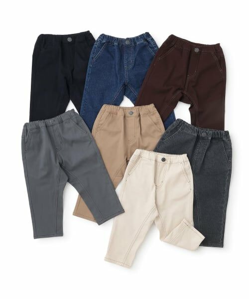 petit main / プティマイン その他パンツ | 【予約商品】わんぱくテーパードパンツ | 詳細9