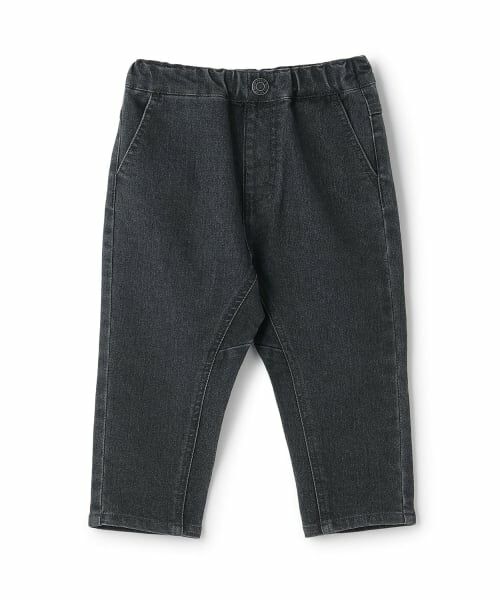petit main / プティマイン その他パンツ | 【予約商品】わんぱくテーパードパンツ(グレー)
