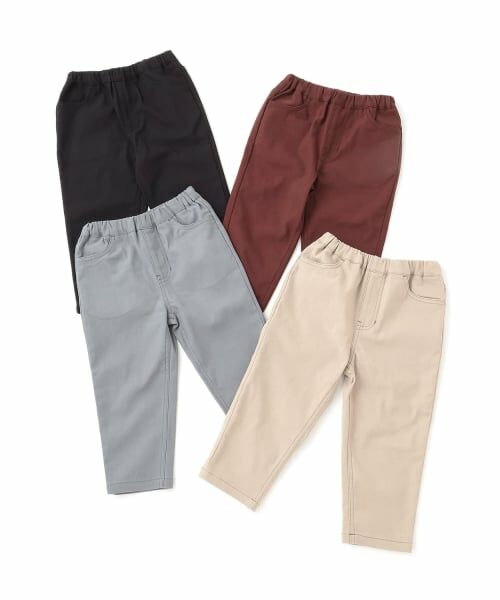 petit main / プティマイン その他パンツ | 【予約商品】のびのびストレッチテーパードパンツ | 詳細8