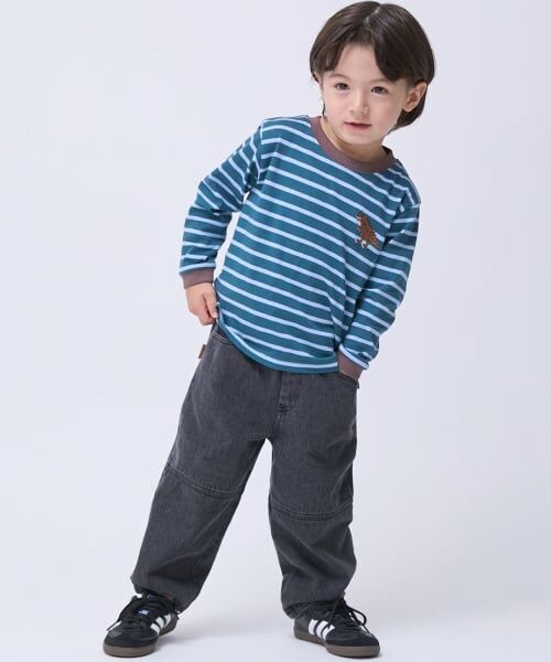 petit main / プティマイン その他パンツ | 【予約商品】バルーンゆるシルエットパンツ(グレー)