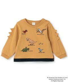 petit main / プティマイン Tシャツ | 【JURASSIC WORLD】さがら刺しゅう長袖Tシャツ