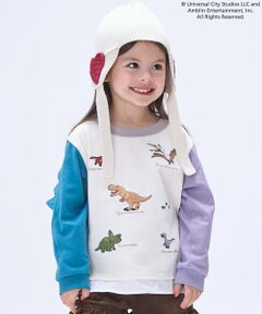 petit main / プティマイン Tシャツ | 【JURASSIC WORLD】さがら刺しゅう長袖Tシャツ