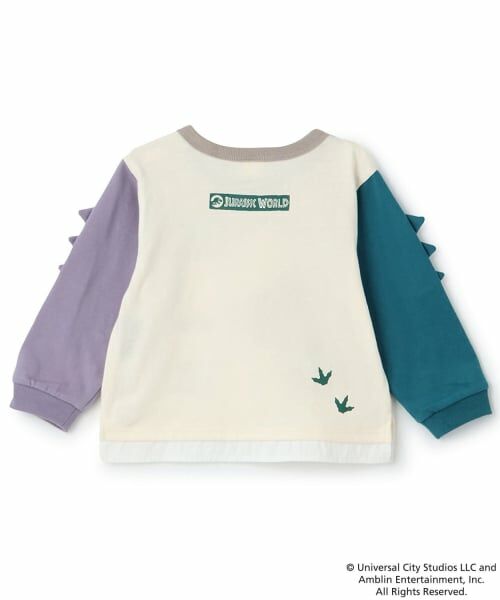 petit main / プティマイン Tシャツ | 【JURASSIC WORLD】さがら刺しゅう長袖Tシャツ | 詳細4
