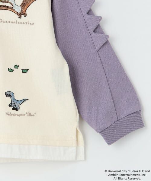 petit main / プティマイン Tシャツ | 【JURASSIC WORLD】さがら刺しゅう長袖Tシャツ | 詳細7