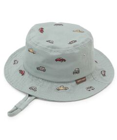 petit main / プティマイン ハット | 【予約商品】ツイル刺しゅうバケットハット