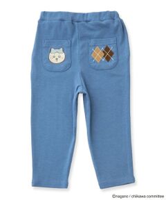 petit main / プティマイン その他パンツ | 【アニメちいかわ】アーガイルアップリケカットパンツ