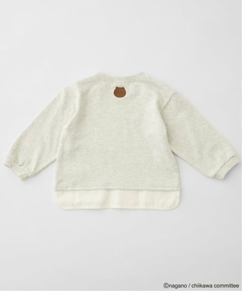 petit main / プティマイン Tシャツ | 【アニメちいかわ】星ロゴアップリケポケットTシャツ | 詳細8