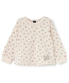 petit main / プティマイン Tシャツ | 【オーガニック】ワッフル長袖T