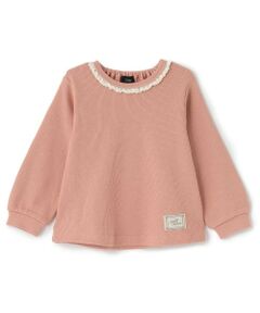 petit main / プティマイン Tシャツ | 【オーガニック】ワッフル長袖T