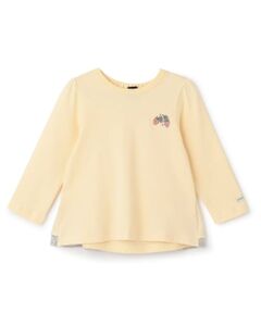 petit main / プティマイン Tシャツ | 【オーガニック】ペプラム長袖T