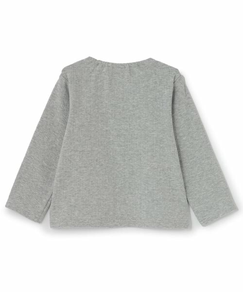 petit main / プティマイン Tシャツ | ハート/アニマルモチーフ長袖Tシャツ | 詳細6