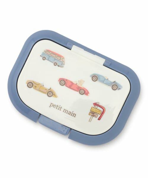 petit main / プティマイン ベビー・キッズグッズ | 【抗菌】ウェットシート用蓋（モデレート ブルー）