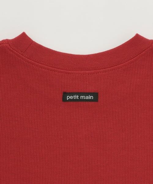 petit main / プティマイン Tシャツ | 【予約商品】車アップリケダブルフェエイス長袖Tシャツ | 詳細6