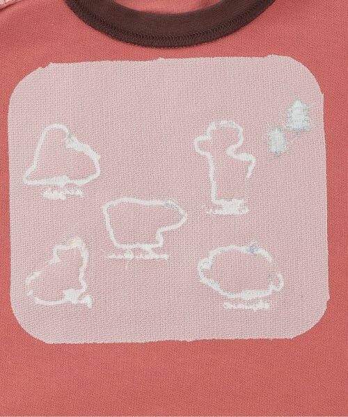 petit main / プティマイン Tシャツ | 【予約商品】アソート刺しゅうワッペン長袖Tシャツ | 詳細3