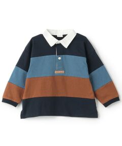 petit main / プティマイン Tシャツ | 【予約商品】切り替えラガー長袖Tシャツ