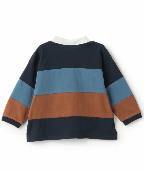 petit main / プティマイン Tシャツ | 【予約商品】切り替えラガー長袖Tシャツ | 詳細2