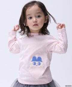 petit main / プティマイン Tシャツ | 【たまごっち】ポシェット風長袖Tシャツ
