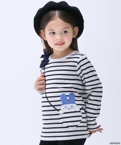 petit main / プティマイン Tシャツ | 【たまごっち】ポシェット風長袖Tシャツ