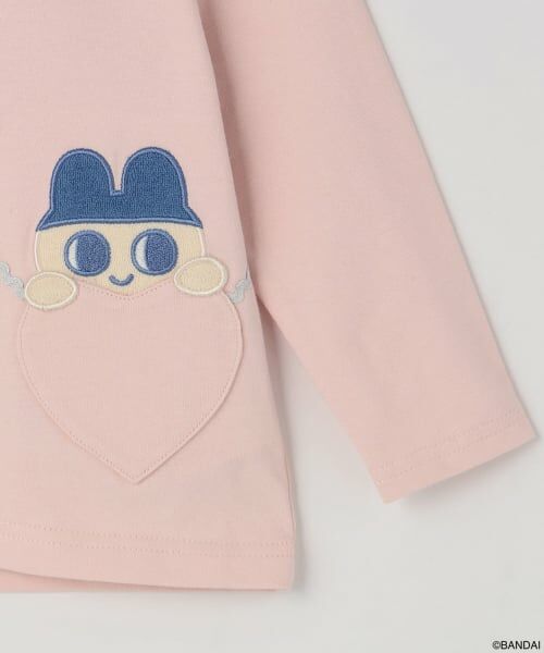 petit main / プティマイン Tシャツ | 【たまごっち】ポシェット風長袖Tシャツ | 詳細10