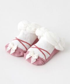 フェイクバレエカップソックス