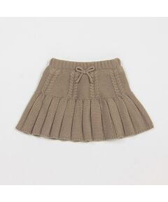 ニットプリーツスカパン