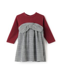 【リンク】チェックリボンワンピース