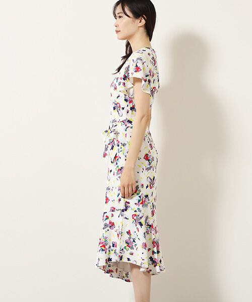 Phase Eight / フェイズエイト ドレス | Lorel Floral Asymmetric Hem Dress | 詳細8