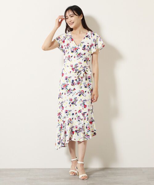 Phase Eight / フェイズエイト ドレス | Lorel Floral Asymmetric Hem Dress | 詳細10