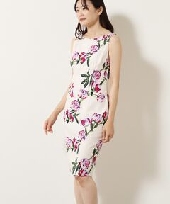 Rochella Peony Print Dress