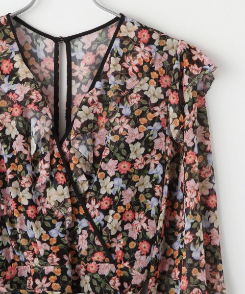 Phase Eight / フェイズエイト ドレス | Sadie Floral Chiffon V-Neck Midi Dress | 詳細2