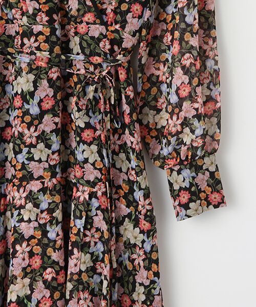 Phase Eight / フェイズエイト ドレス | Sadie Floral Chiffon V-Neck Midi Dress | 詳細3