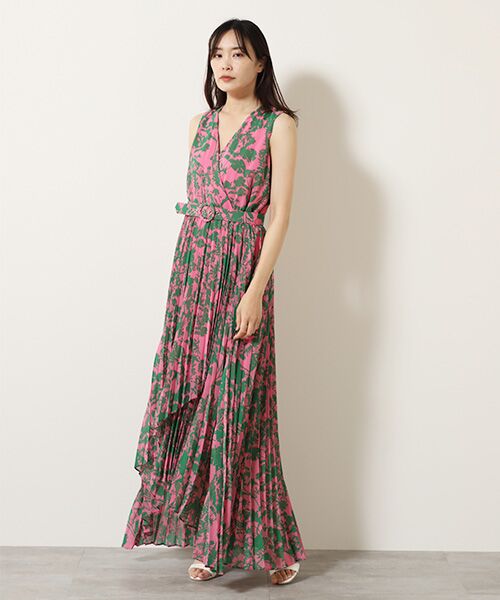 Phase Eight / フェイズエイト ドレス | Brianna Pleated Print Dress | 詳細10