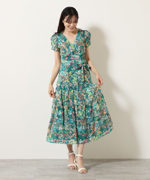 Phase Eight / フェイズエイト ドレス | Morven Printed Tiered Dress | 詳細10
